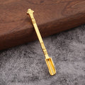 Portable Metal Snuff Spoon Keychain Mini Pipe Accessory Tool