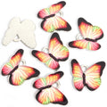 Enamel-Look And Printed Gold Silver Butterfly Alloy Charms in 22 Styles view 11