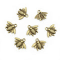 Textured Bee Charms In 5 Styles For Jewelry Making view 7