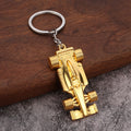 F1 Race Car Zinc Alloy Keychain Promotional Gift Accessory