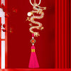 Fuchsia Pearl-Dragon-Tassel