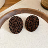 Brown Leopard Oval