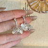 Clear Flower Hoops