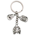 Silver Tone Cowboy Hat Boot Horse and Cactus Keychains view 5