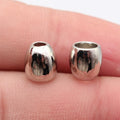 8.7x8.3x8.3mm 1.2g Multicolor Zinc Alloy Smooth Cone Tassel Cap Findings for DIY Earrings Necklace Making