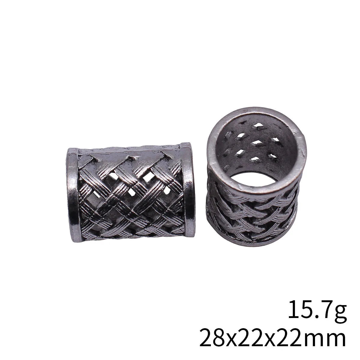 28x22x22mm 15.7g Multi Finish Zinc Alloy Hollow Woven Pattern Scarf Buckle Finding for DIY Accessories