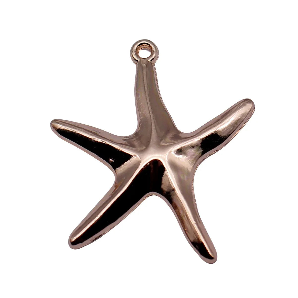 35x32mm 2.4g KC Gold Zinc Alloy Starfish Charm Pendant for DIY Necklace Bracelet Jewelry Making