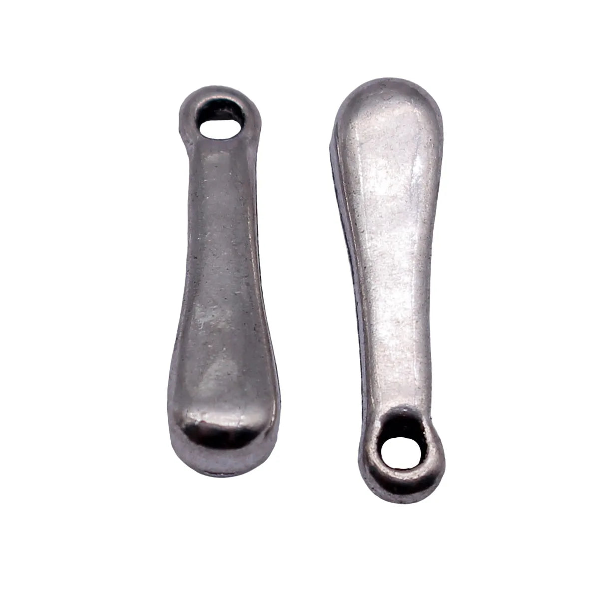 16x4.2x3.7mm 0.71g Antique Silver Zinc Alloy Water Drop Charm Pendant for Necklace Earring Making