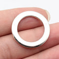 29x29mm 3.5g Antique Silver Zinc Alloy Round Ring Connector Charm for DIY Bracelet Necklace Jewelry Making