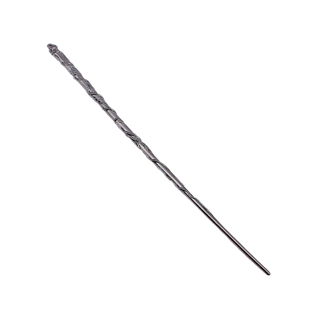 196x6.5x6.3mm 17.2g Antique Silver Zinc Alloy Vine Texture Hair Stick Jewelry Findings for DIY Hair Accessories