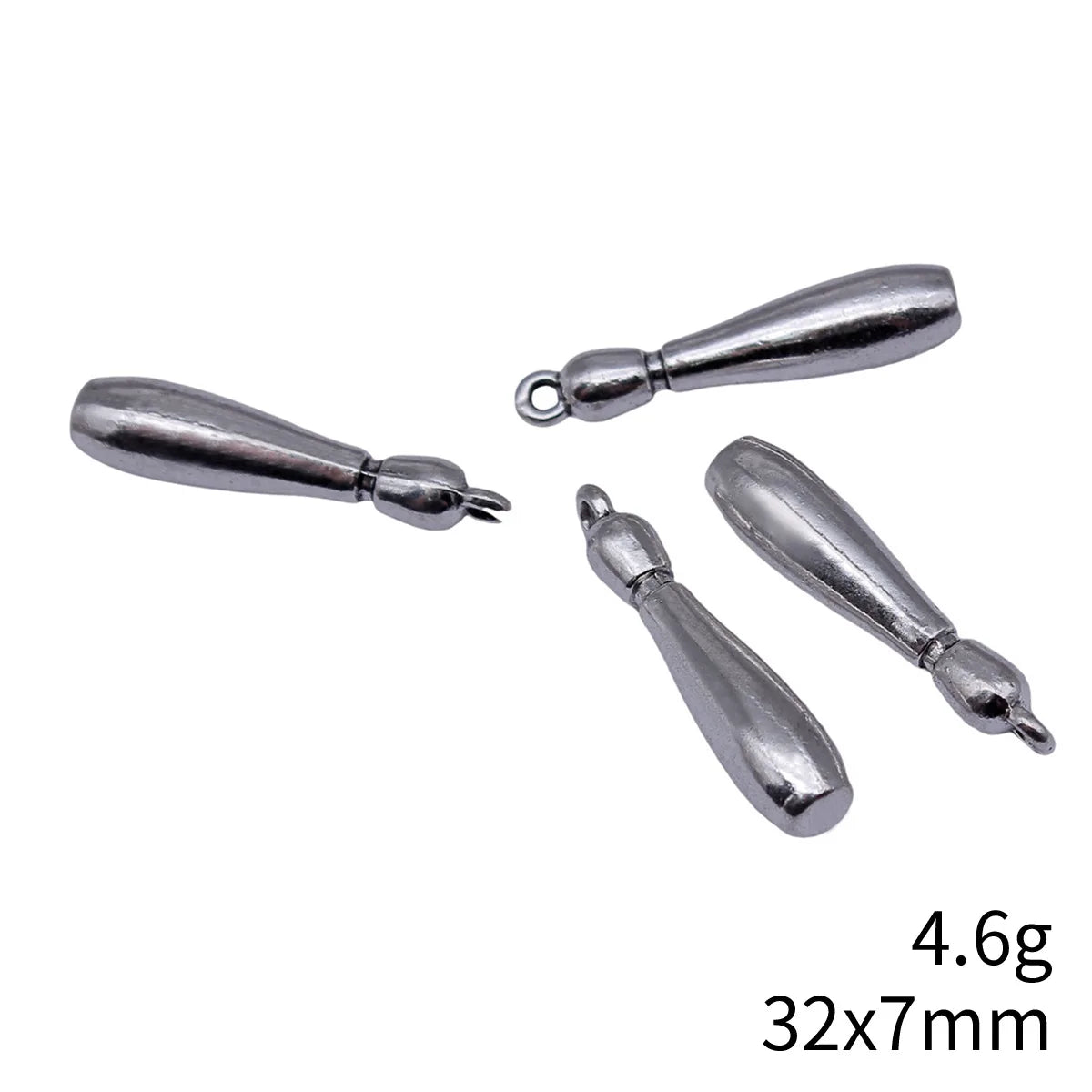 32x7mm 4.6g Antique Silver Zinc Alloy Bowling Pin Charm Pendant for DIY Necklace Bracelet Making