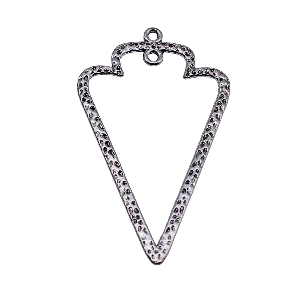 53x31mm 2.5g Antique Silver Zinc Alloy Hollow Arrow Connector Charm Pendant for Bracelet Jewelry Making