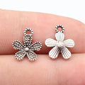 14x11mm 0.52g Multi Color Zinc Alloy Flower Charm Pendant for DIY Necklace Bracelet Jewelry Making
