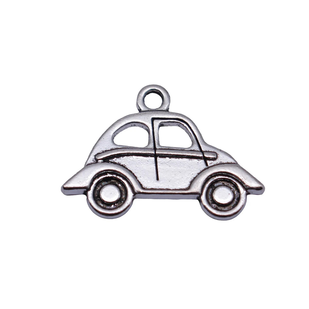 22x15mm 1.5g Antique Silver Zinc Alloy Car charm pendant for DIY bracelet necklace jewelry making