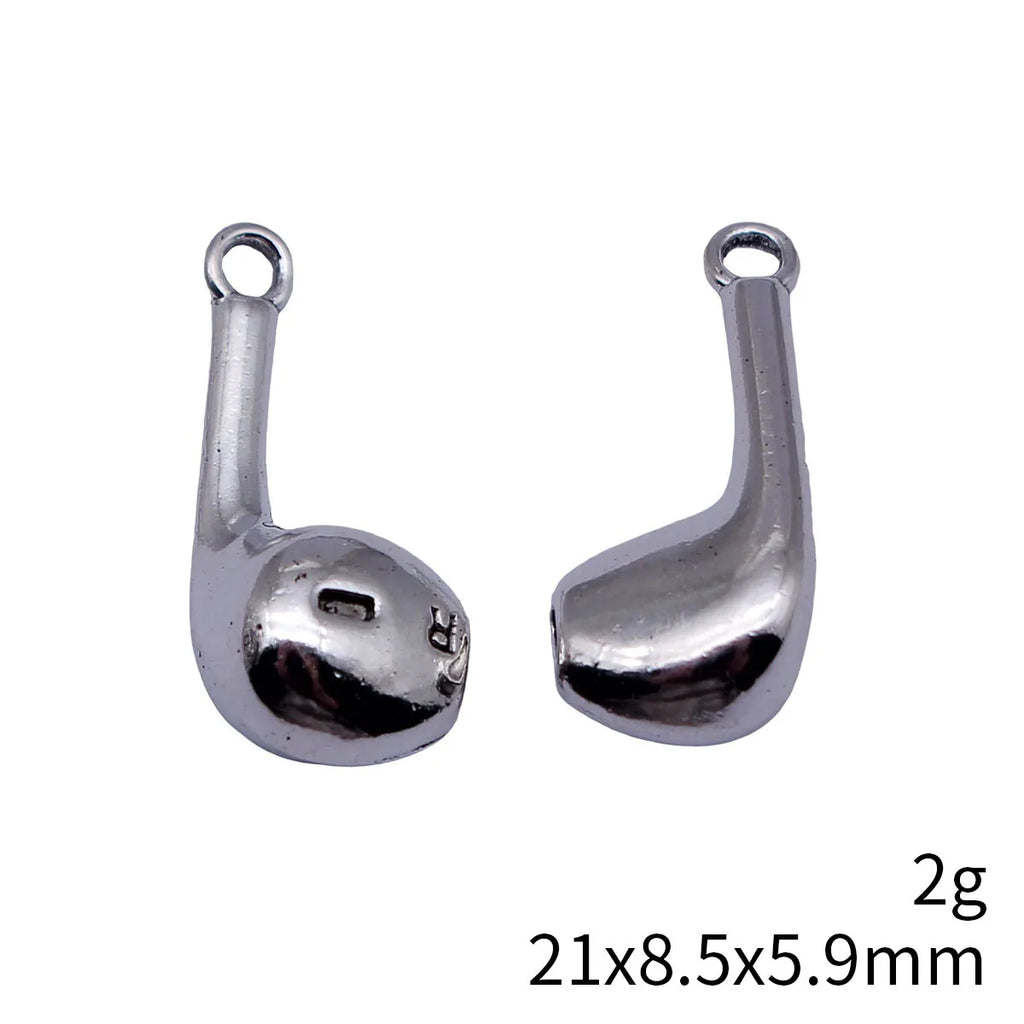 21x8.5x5.9mm 2g Antique Silver Zinc Alloy Headphone Charm Pendant for DIY Necklace Bracelet Making