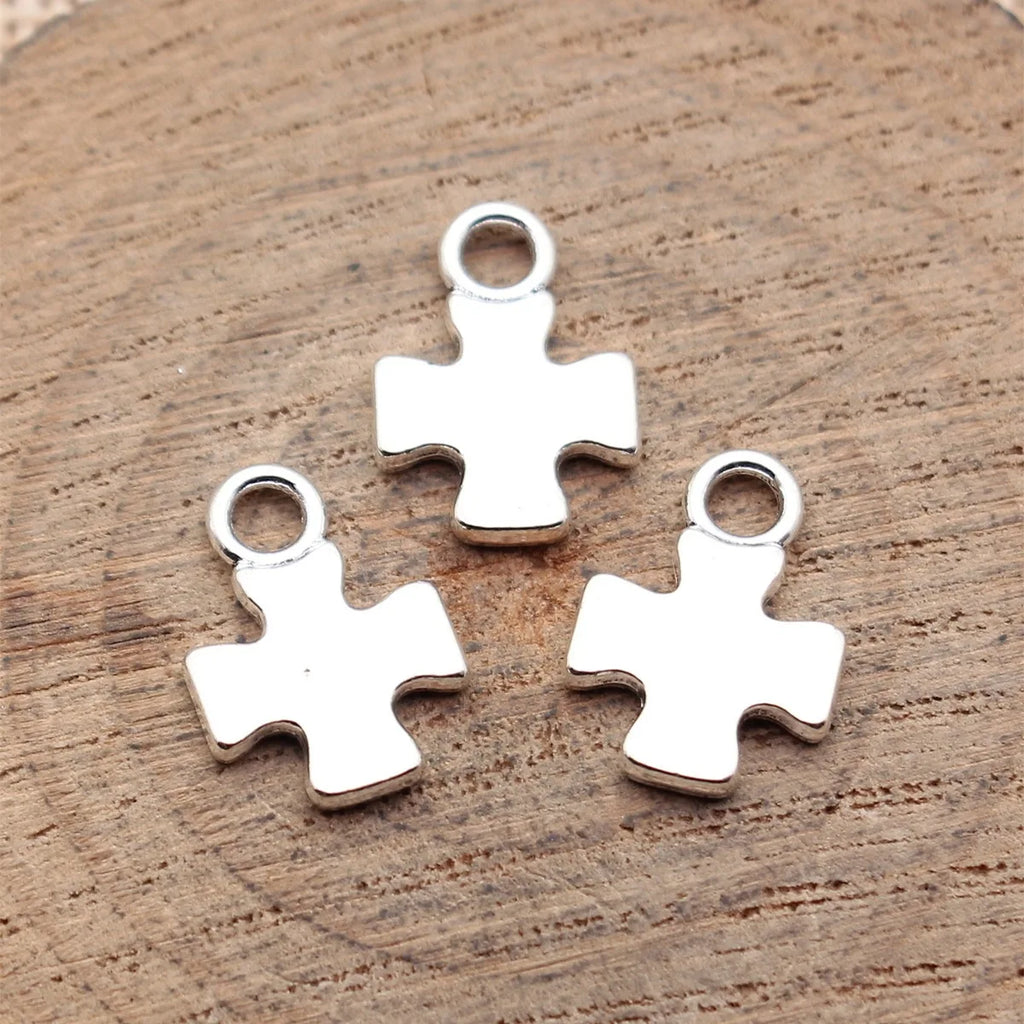 15x11mm 0.75g Antique Silver Zinc Alloy Cross Charm Pendant for DIY Necklace Bracelet Making
