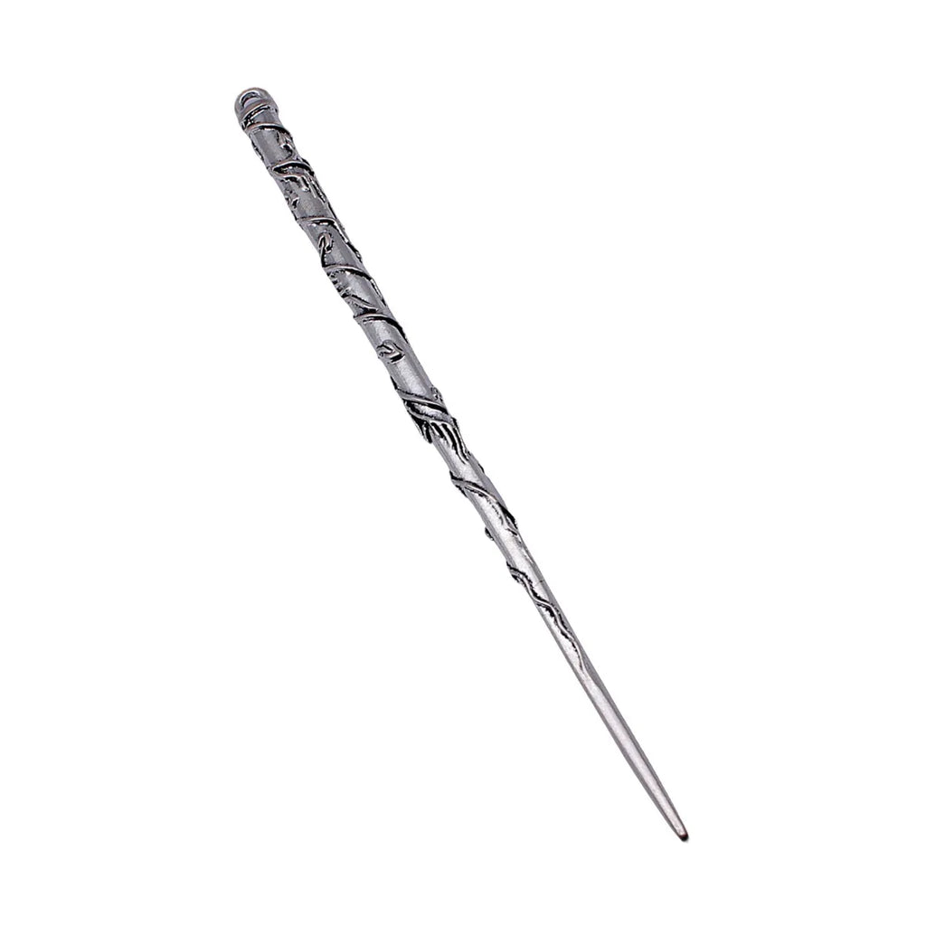 127x6.4x6.4mm 10.6g Antique Silver Zinc Alloy Vine Texture Hair Stick Jewelry Finding for DIY Hair Accessories