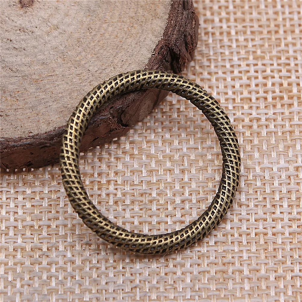 29x29mm 3g Multicolor Zinc Alloy Circle Ring Charm Pendant for Necklace Bracelet Jewelry Making