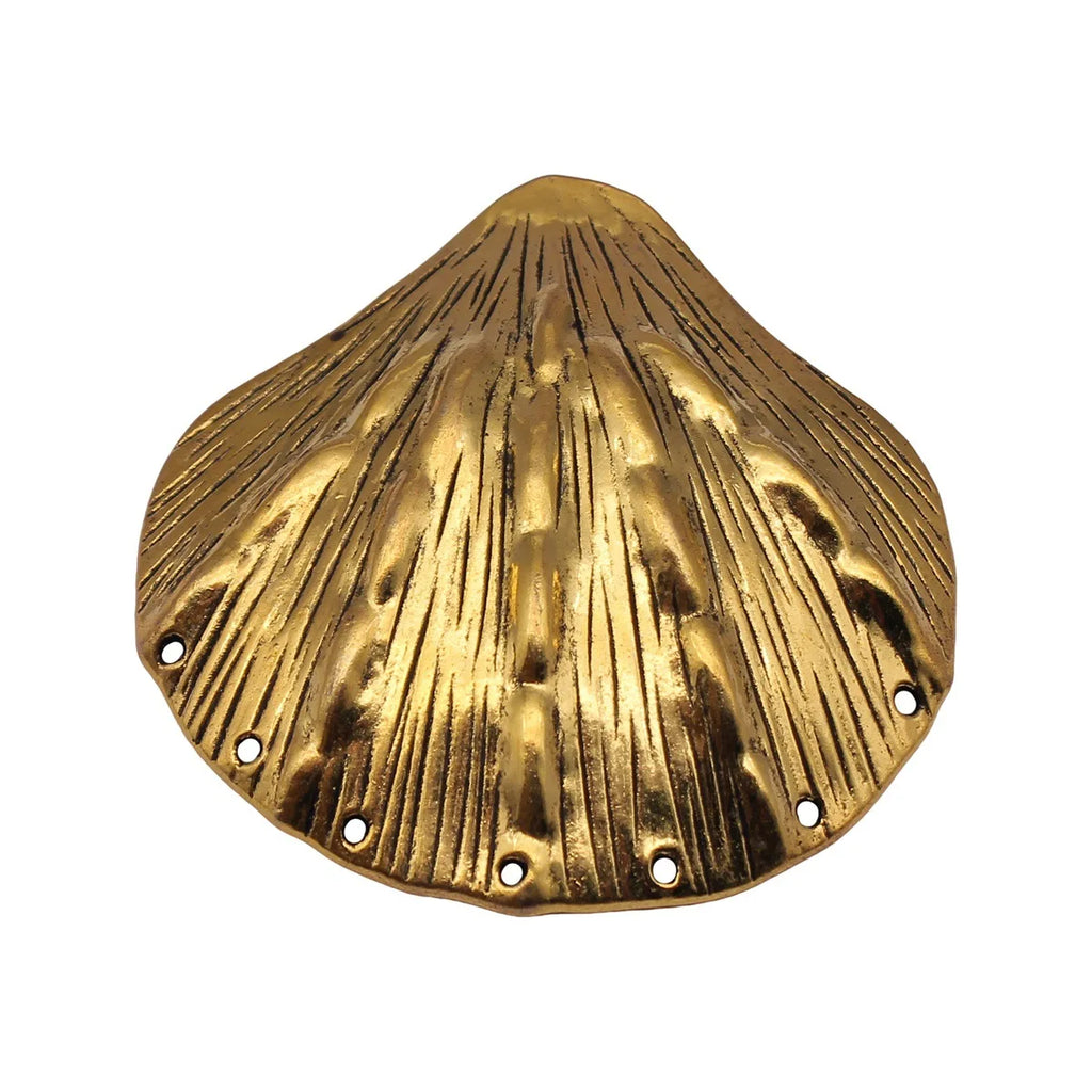 61x60mm 16.1g Antique Gold Zinc Alloy Shell Connector Charm for DIY Necklace Jewelry Making