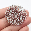 45x45x1.4mm 6.5g Antique silver zinc alloy hollow round ring disc connector charm for jewelry making