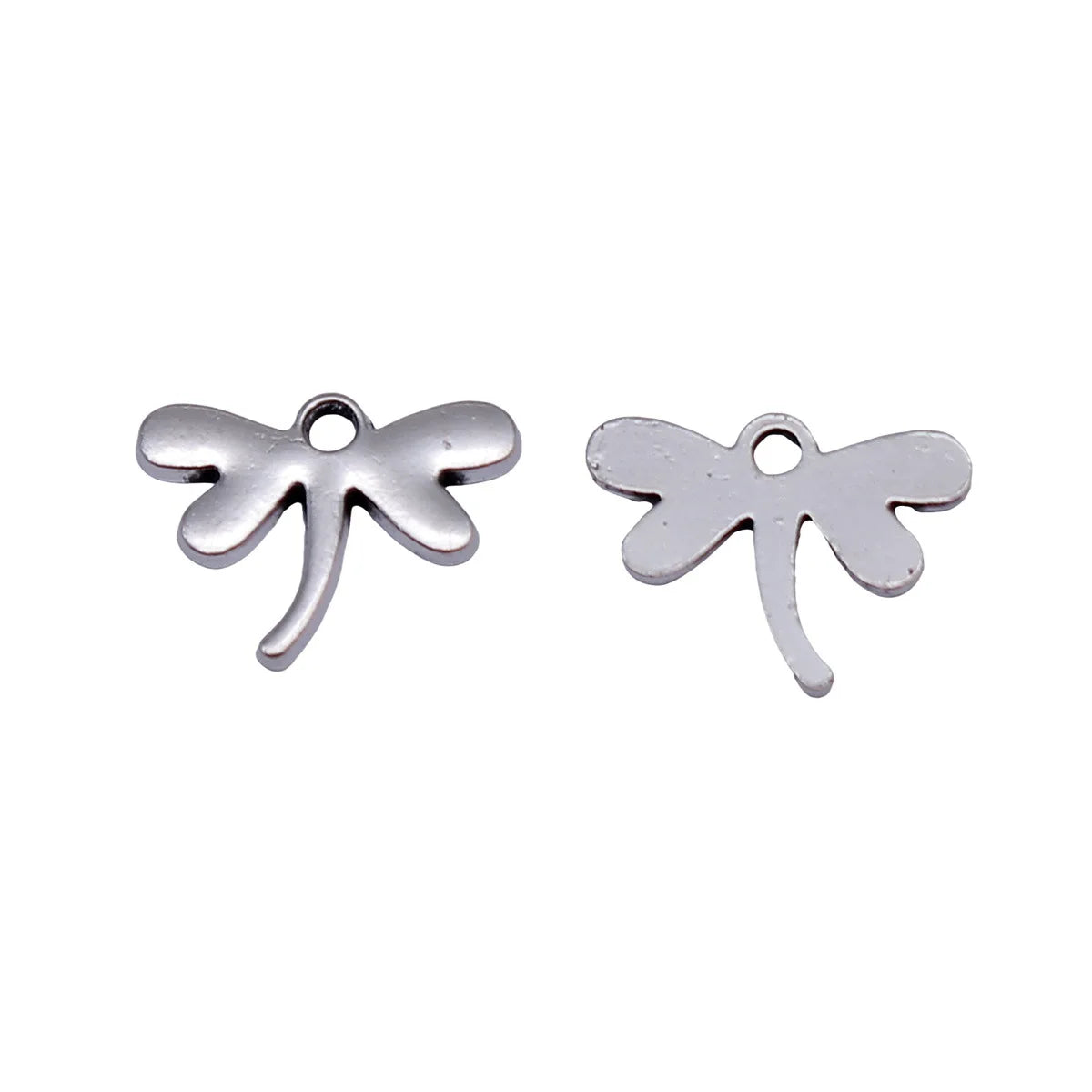 12x9mm 0.34g Antique Silver Zinc Alloy Dragonfly Charm Pendant for DIY Necklace Bracelet Making