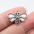 24x18mm 1.4g Multicolor Zinc Alloy Bee Charm Pendant for DIY Necklace Bracelet Jewelry Making