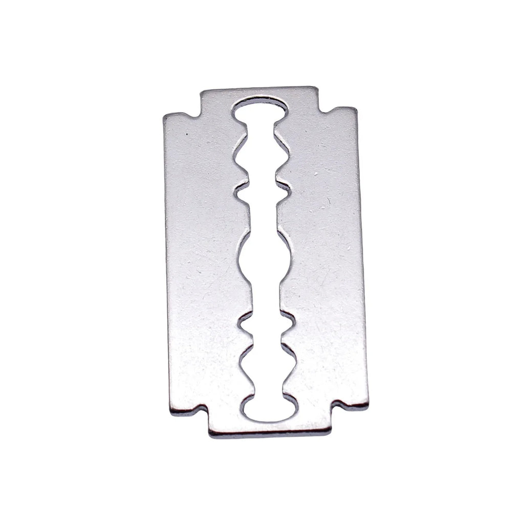 39x21mm 7.4g Antique Silver Zinc Alloy Manual Razor Blade Charm Pendant for DIY Necklace Making