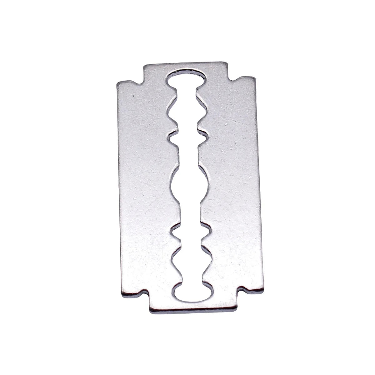 39x21mm 7.4g Antique Silver Zinc Alloy Manual Razor Blade Charm Pendant for DIY Necklace Making