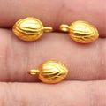 12x7.5x5.8mm 1.3g Bright Gold Zinc Alloy Lotus Bud Charm Pendant for DIY Necklace Bracelet Jewelry Making