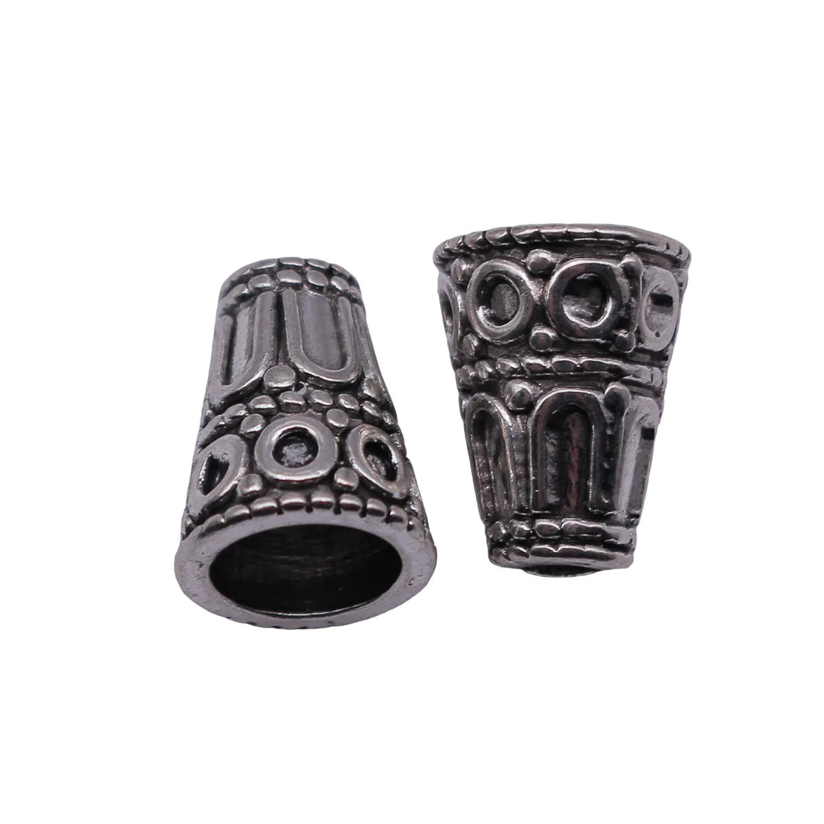 15x12x12mm 2.8g Antique Silver Zinc Alloy Cone Tassel Cap Bead End Jewelry Findings for DIY Accessories