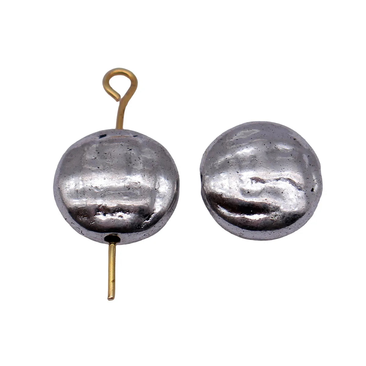 11x11x5mm 2.2g Antique Silver Zinc Alloy Round Flat Spacer Beads for DIY Bracelet Necklace Making