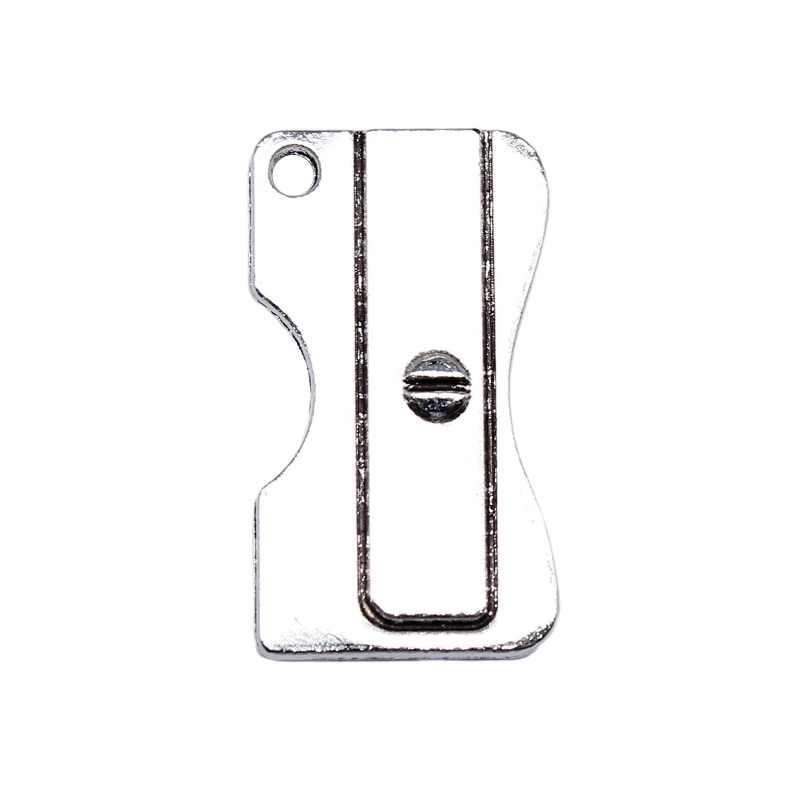 24x13mm 1.9g Antique Silver Zinc Alloy Pencil Sharpener Charm Pendant for DIY Necklace Bracelet