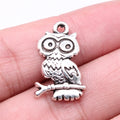 22x15mm 1.5g Multicolor Zinc Alloy Owl Cat Charm Pendant for DIY Necklace Bracelet Jewelry Making