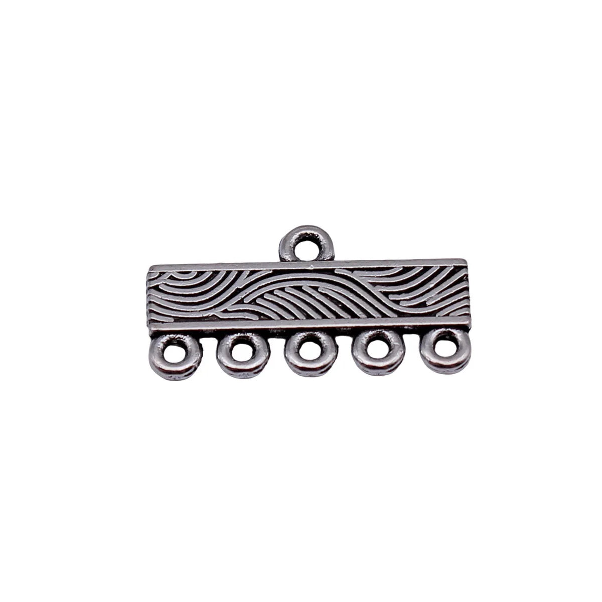 20x10mm 1.1g Antique Silver Zinc Alloy Earring Connector Charm Jewelry Findings for DIY Earrings
