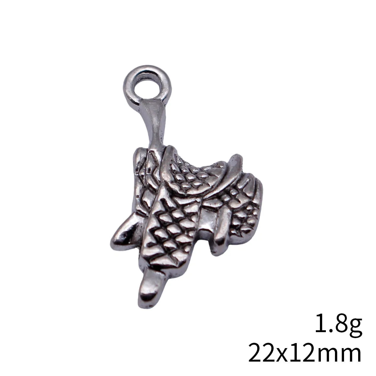 22x12mm 1.8g Antique Silver Zinc Alloy Saddle Charm Pendant for DIY Necklace Bracelet Jewelry
