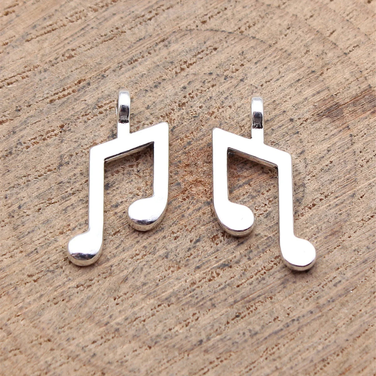 19x9mm 0.65g Multicolor Zinc Alloy Music Note Charm Pendant for DIY Necklace Bracelet Jewelry Making