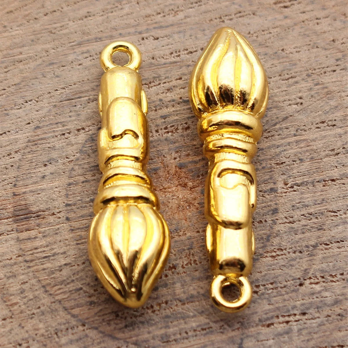30x7.9x7.4mm 4g Multicolor Zinc Alloy Paint Brush Charm Pendant for DIY Necklace Jewelry Making
