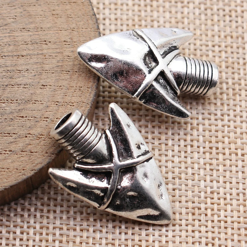 31x20x7.5mm 8.8g Multicolor Zinc Alloy Arrow Charm Pendant for DIY Necklace Bracelet Making