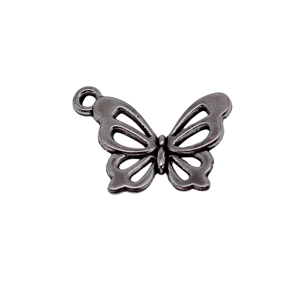 20x15mm 0.94g Antique Silver Zinc Alloy Butterfly Charm Pendant for DIY Necklace Bracelet Jewelry