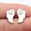 20x10mm 1.4g Multicolor Zinc Alloy Angel Wing Charm Pendant for DIY Necklace Bracelet Making