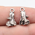 17x9.6mm 1.1g Antique Silver Zinc Alloy 3D Cabbage Charm Pendant for DIY Necklace Bracelet Jewelry