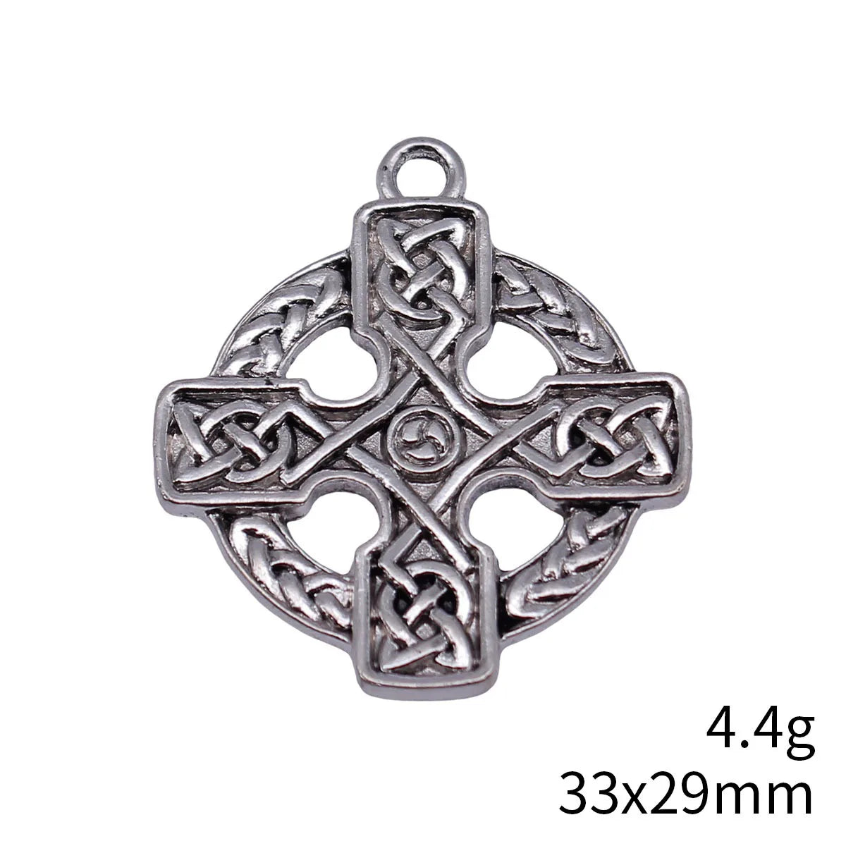 33x29mm 4.4g Antique Silver Zinc Alloy Celtic Knot Cross charm pendant for DIY necklace jewelry making