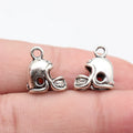 13x12x7.5mm 1g Antique Silver Zinc Alloy 3D Helmet Charm Pendant for DIY Necklace Bracelet Making