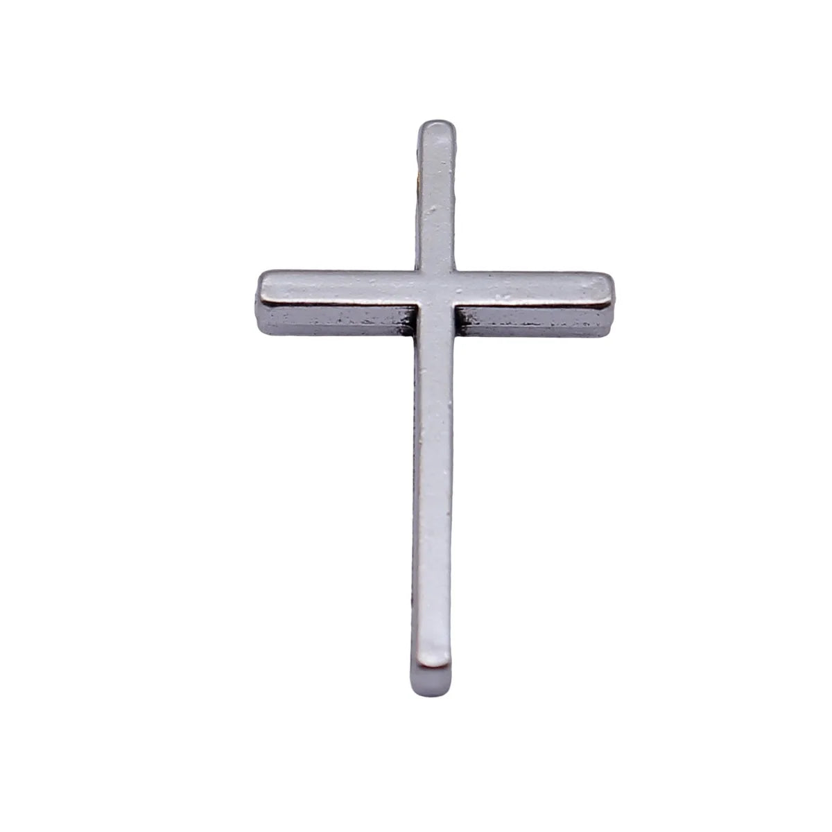 25x15mm 1.3g Antique Silver Zinc Alloy Cross Charm Pendant for DIY Bracelet Necklace Jewelry Making