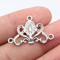 31x20mm 1.4g Multicolor Zinc Alloy Earring Connector Charm for DIY Earrings Jewelry Making