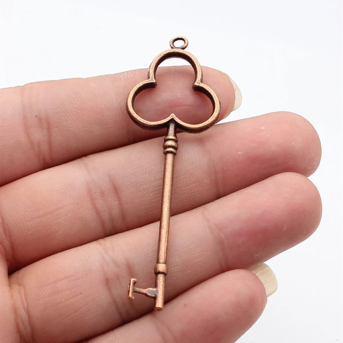 70x20mm 3.7g Multicolor Zinc Alloy Key charm pendant for DIY necklace bracelet jewelry making