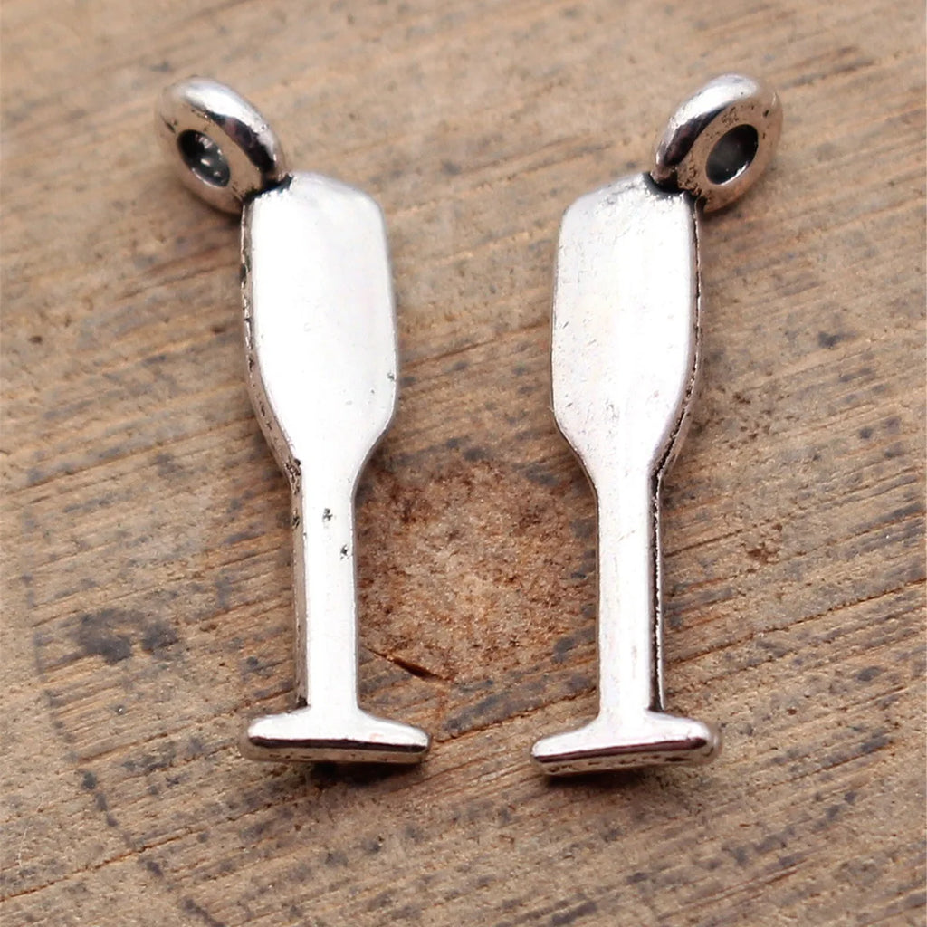 17x5.1mm 0.38g Zinc Alloy Charm Pendants for DIY Jewelry Accessories