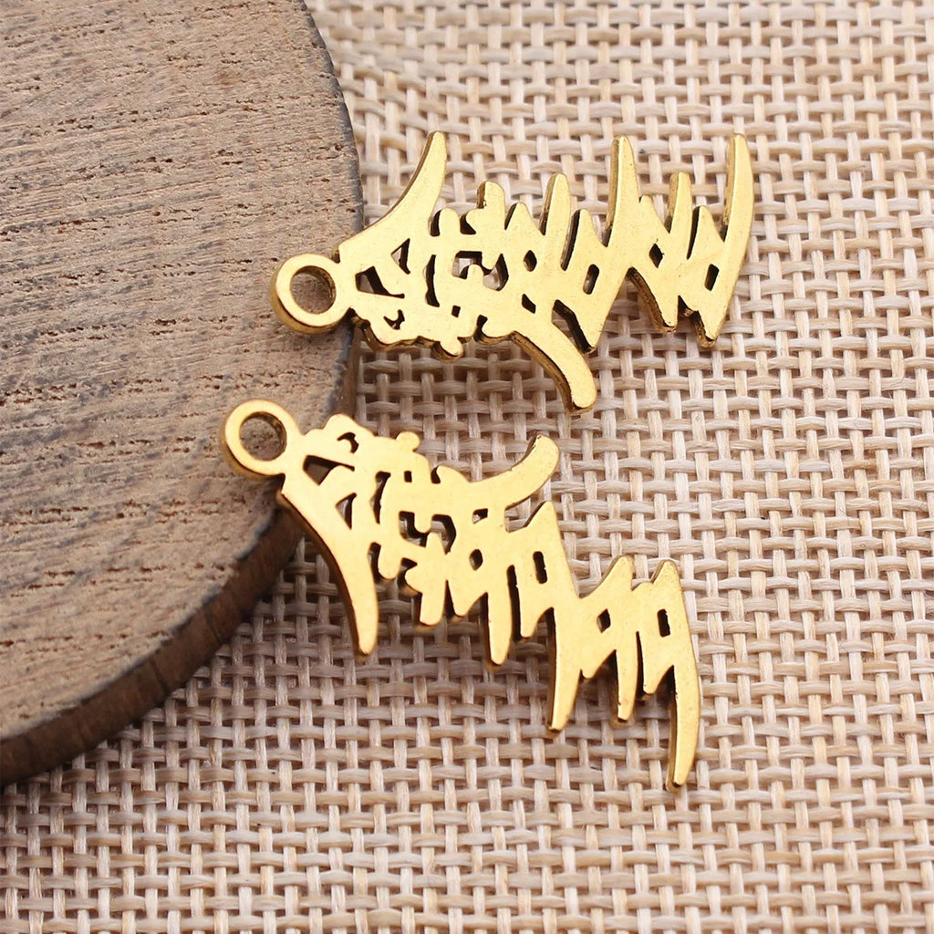 31x17mm 1.9g Multicolor Zinc Alloy Money Theme Charm Pendant for DIY Necklace Bracelet Making
