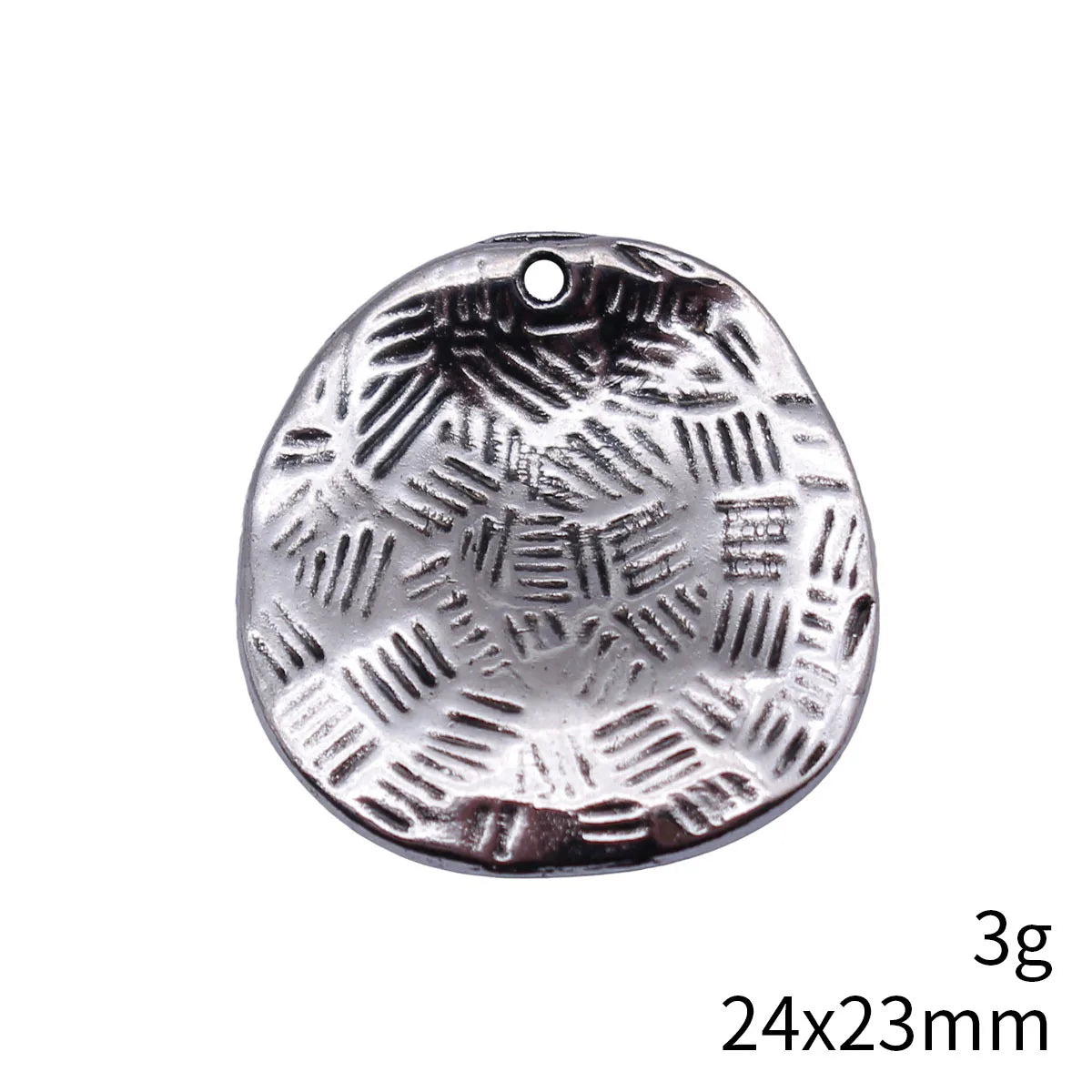 24x23mm 3g Multi-Color Zinc Alloy Textured Egg Shape Charm Pendant for DIY Necklace Jewelry Making