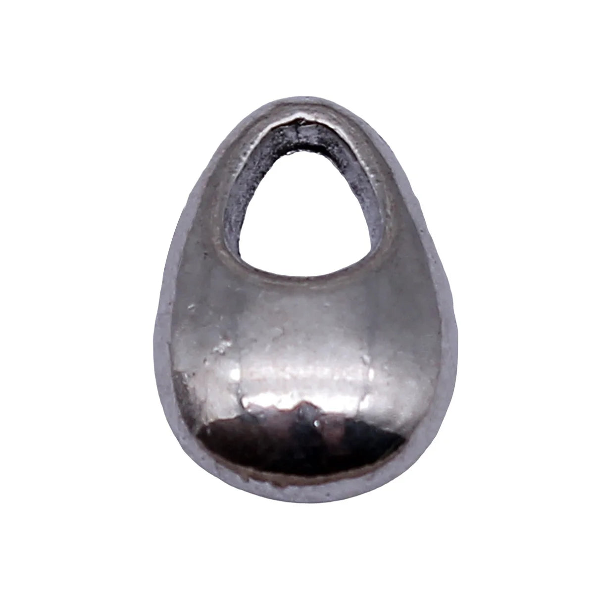 13x9x4.6mm 1.4g Antique Silver Zinc Alloy Teardrop Charm Pendant for DIY Necklace Bracelet Making